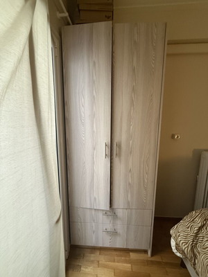 Ντουλάπα ειδική κατασκευή καινούργια με δύο συρτάρια και ράγα