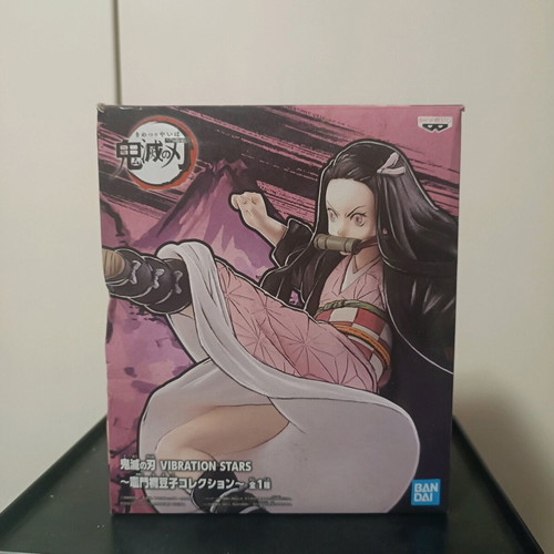 Nezuko Demon Slayer Bandai Vibration Stars figure used authentic