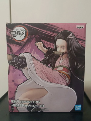Nezuko Demon Slayer Bandai Vibration Stars figure used authentic