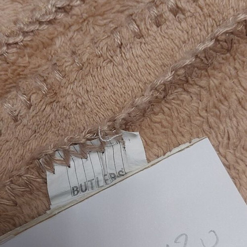 Children's blanket 1.50x1.30 light brown new