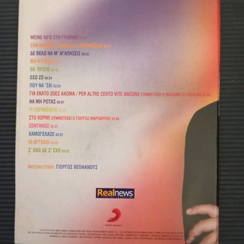 Antonis Remos San Anemos CD like new