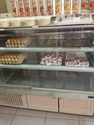 Professional refrigerated display case