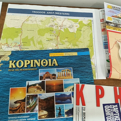 Maps used, pack number 5
