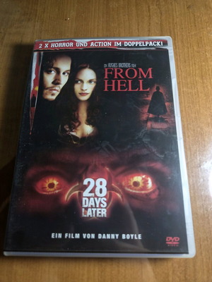 From Hell and 28 Days Later DVD double pack like new