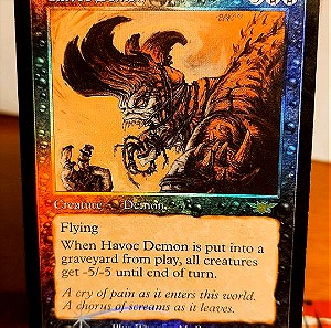 Havoc Demon (Foil). Legions. Magic the Gathering
