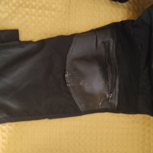 Desert motorcycle pants XXL used, polyester, black