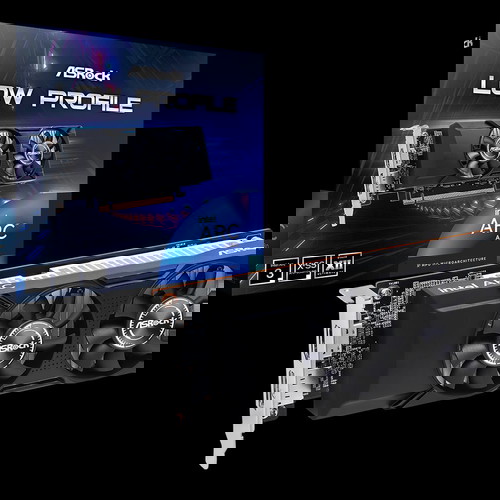 Графична карта ASRock ARC A380 6GB GDDR6 Low Profile като нова