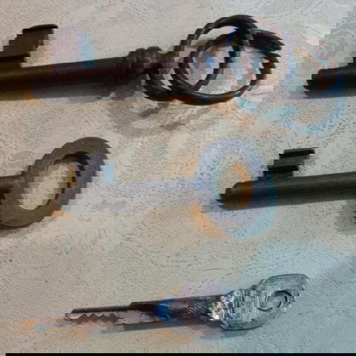 Παλιά κλειδιά μεταχειρισμένα, σετ 6 διαφορετικών μεγεθών