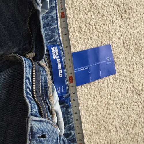 Karl Lagerfeld denim skirt new, size XXS, blue