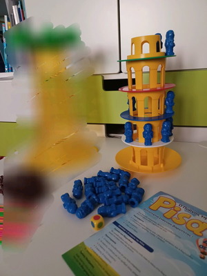 Pisa Tower Dessilas like new board game