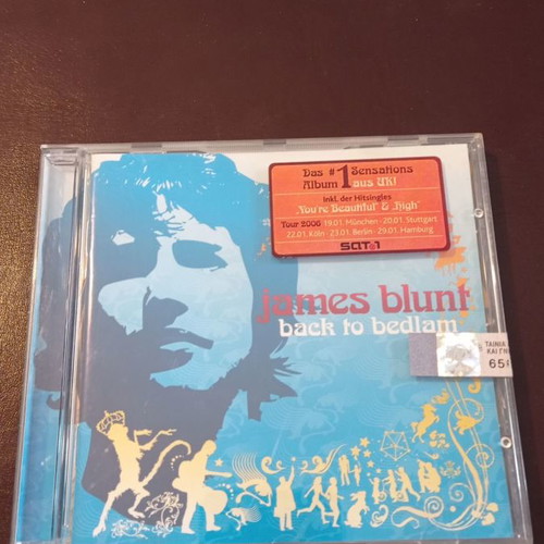 James Blunt Back to Bedlam CD used, authentic