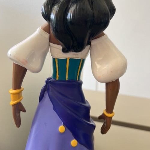 Esmeralda collectible figure used with minor paint wear