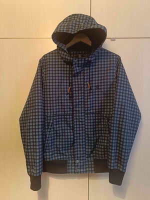 Element Checked Jacket with Hood Like New, Size M/L