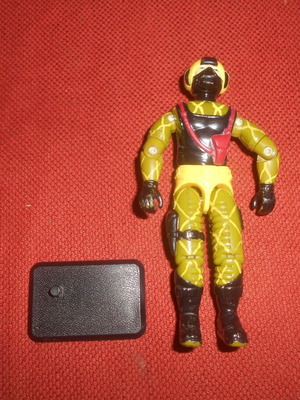 G.I.JOE Python Patrol Swamp Fighter and Python Copperhead v2 figures used