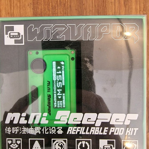 WizVapor Mini Beeper vape used with 2 new coils