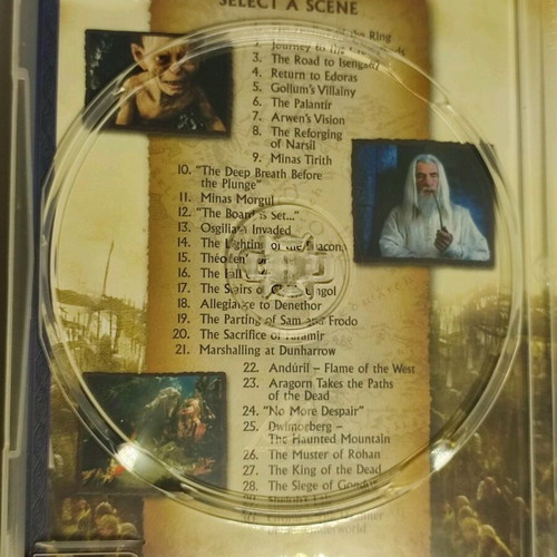 The Lord of the Rings The Return of the King DVD like new, with English subtitles
