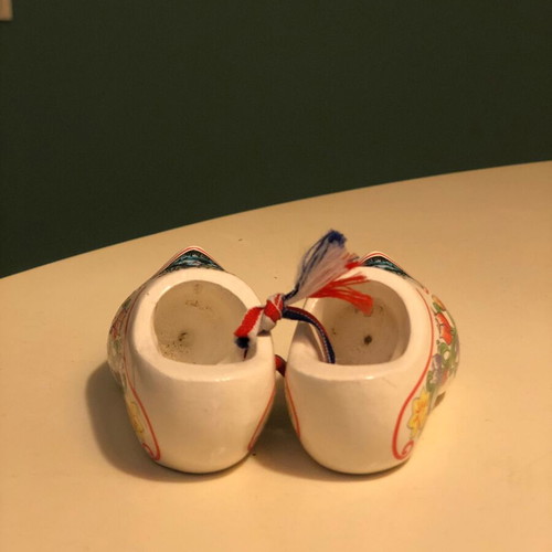 Wooden decorative shoes like new from Holland
