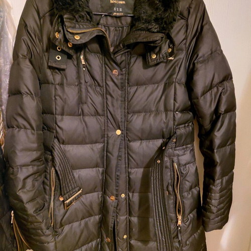 Stradivarius Black Down Jacket like new, size M