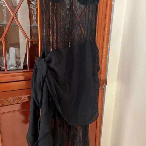 Zara black jumpsuit size S