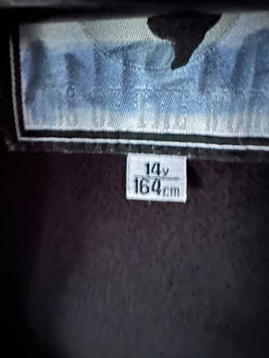 Μπουφάν Energiers μαύρο για αγόρι 14 ετών σαν καινούργιο