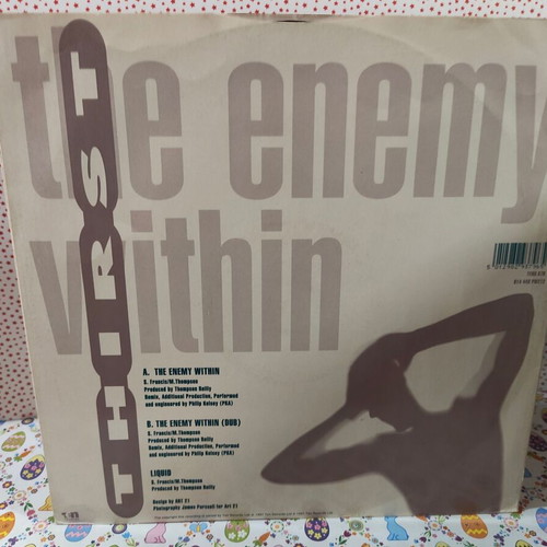 Thirst The Enemy Within vinyl record used, electronic