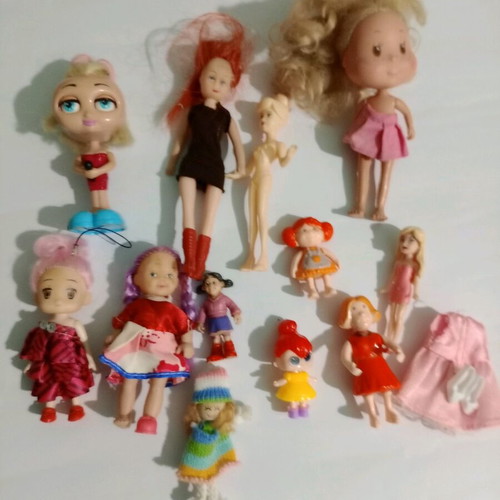Dolls used small and large