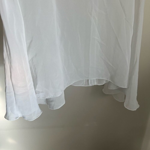 White delicate blouse airy, like new, one size