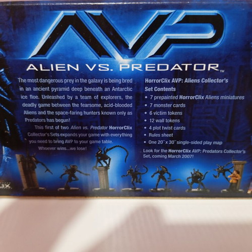 AvP Horroclix Alien board game like new