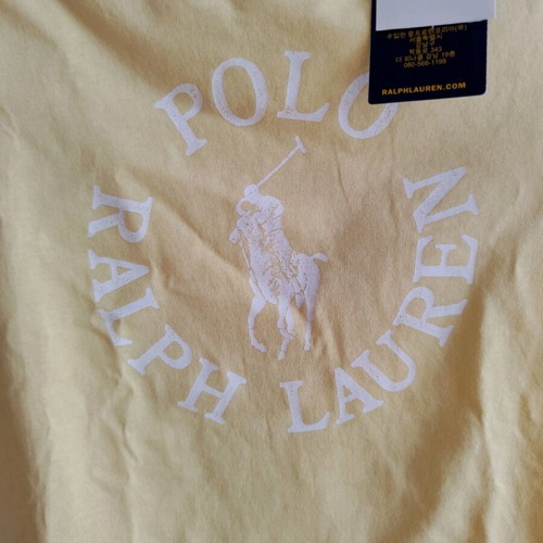 T-shirt Ralph Lauren new, size 6 (120 cm), yellow