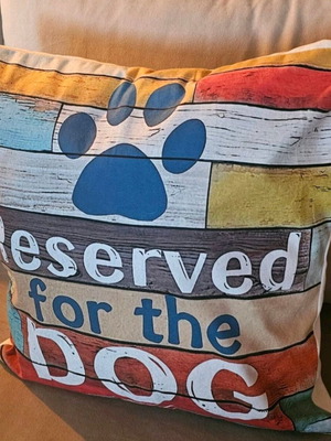 Pet Theme decorative pillow like new