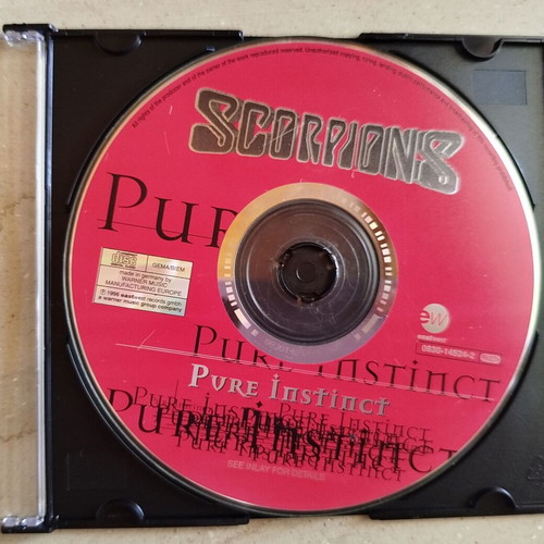 Scorpions Sting in the Tail & Pure Instinct CD used, metal