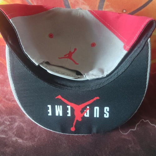 Air Jordan hat grey-red new