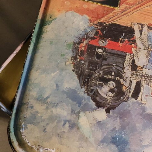 Metal TDK box used