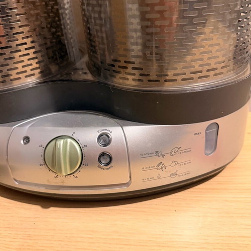 Tefal Vitacuisine double steamer Serie S06 like new with rice bowl