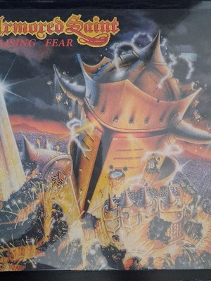 Armored Saint Raising Fear 2022 black vinyl