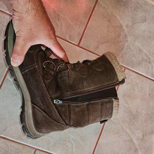 Karrimor snow boots used, brown, size 43.5