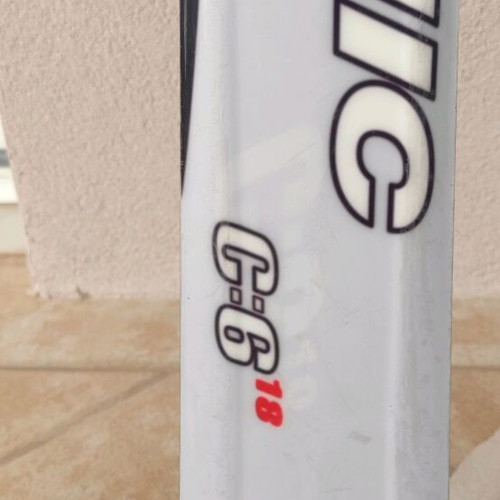 SKI BOOTS + POLE, Atomic Carv. C6 18 Skis. 170Cm. White & Red!!
