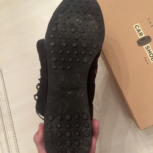Car Shoe suede shoes used, size 43