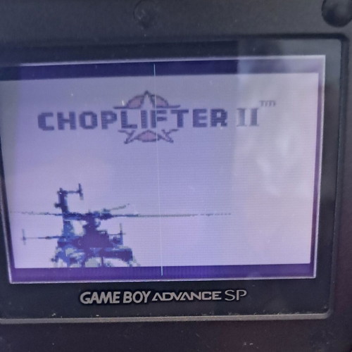Choplifter II: Rescue & Survive Game Boy cartridge like new