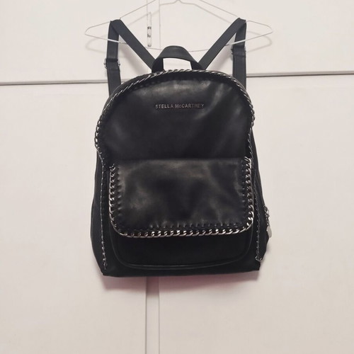 Stella McCartney Falabella Backpack black vegan leather used