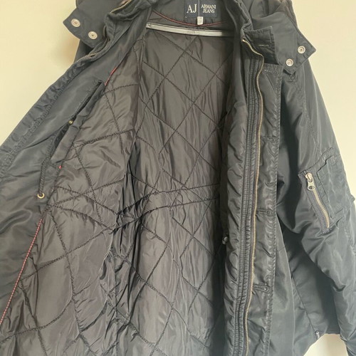 Armani Jeans men's black jacket like new, size XL