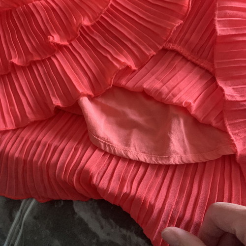 Mayoral dress coral for 3-year-old girl like new