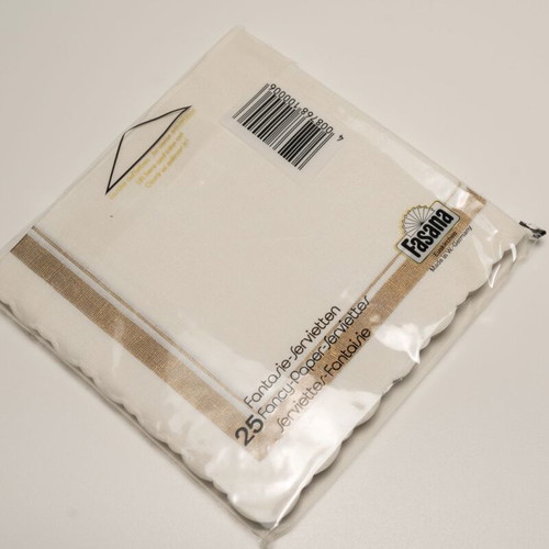 Fasana Classics fancy paper serviettes, pack of 25, 1980s