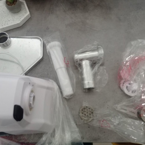 SilverCrest meat grinder with accessories