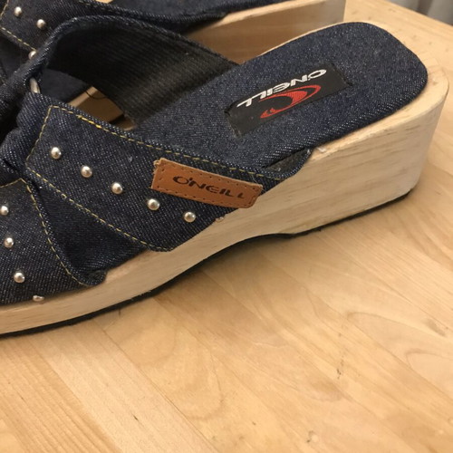 O'Neill platform shoes used, size 37, blue