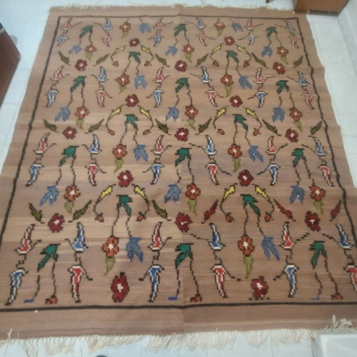 Wool rug on loom 220x245 unused