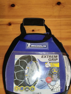 Michelin Extreme Grip snow chains No68 used, anti-slip