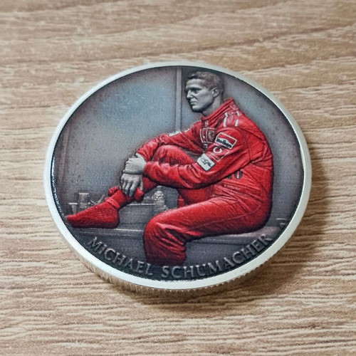 Michael Schumacher F1 commemorative coin new