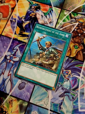 Reinforcement of the Army SDHS Yu-Gi-Oh! spell card