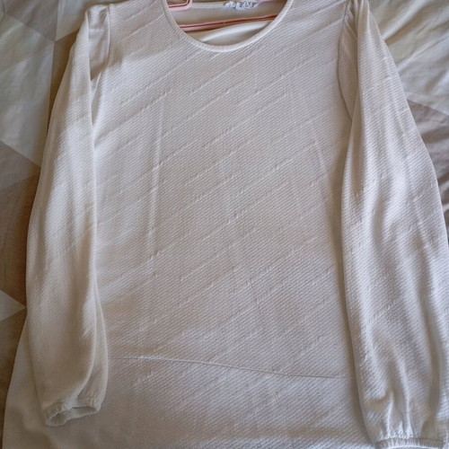 A-Style women's blouse used white size M